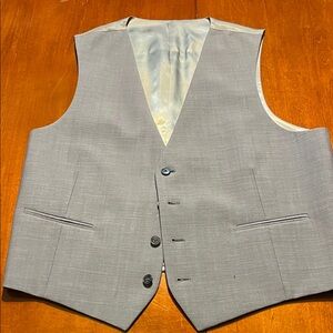 Source Unknown Light Gray Suit Vest